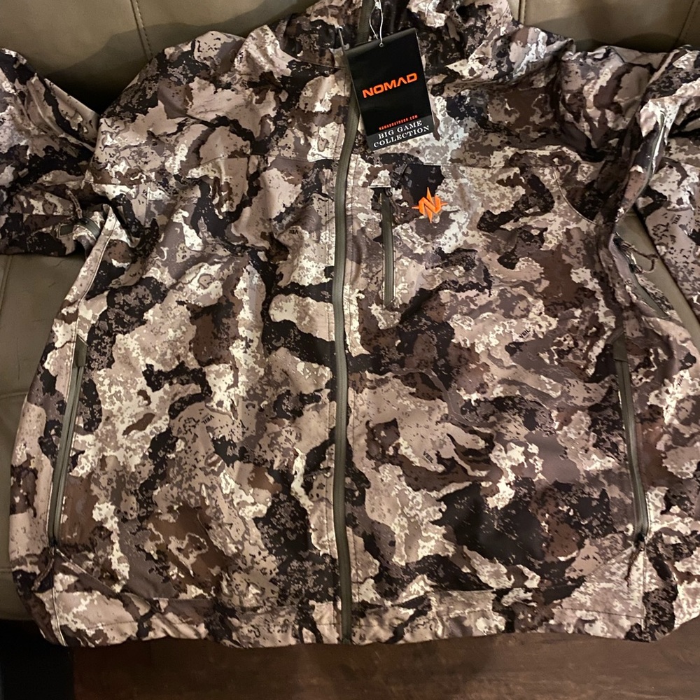 Nomad hail storm jacket veil camo